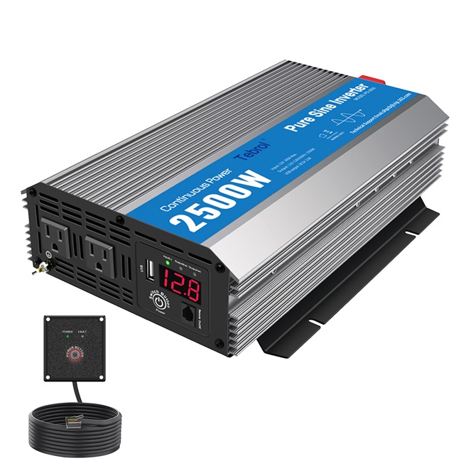 2500W Pure Sine Wave Inverter USA