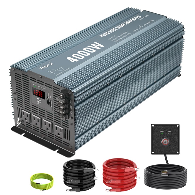 4000W Pure Sine Wave Inverter USA