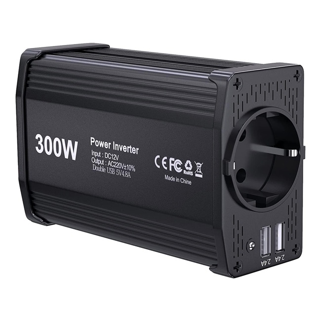 300W Wechselrichter 12V GER