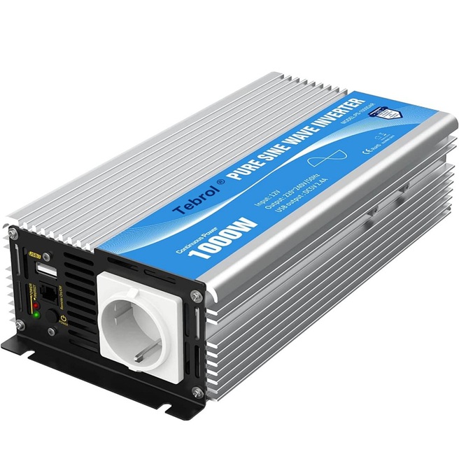 1000W Reiner Sinus Wechselrichter 12V  GER
