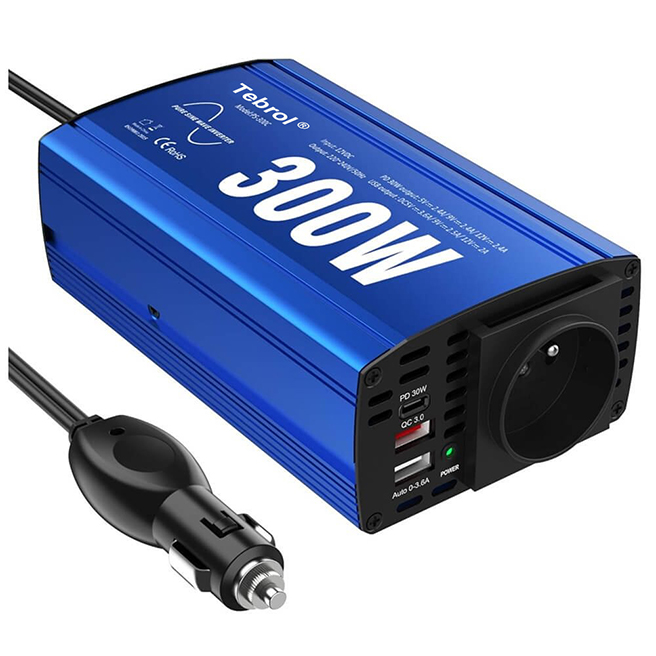 300W Pur Sinus Convertisseur FRA