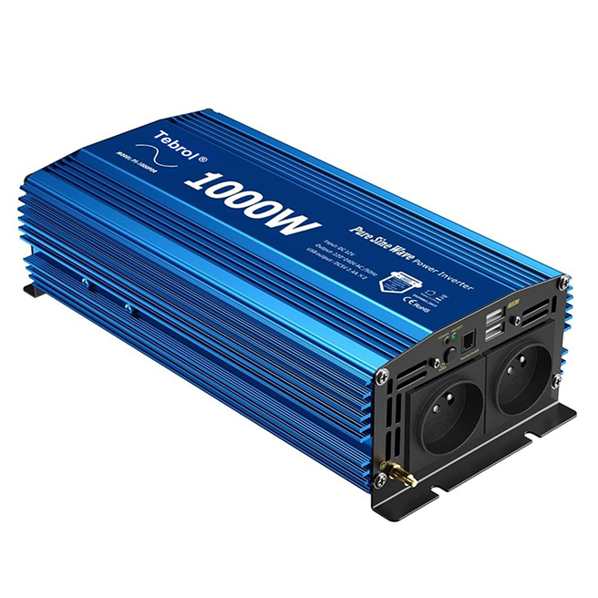 1000W Convertisseur Pur Sinus Onduleur FRA