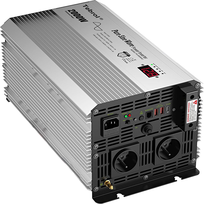 2000W Pur Sinus Convertisseur FRA