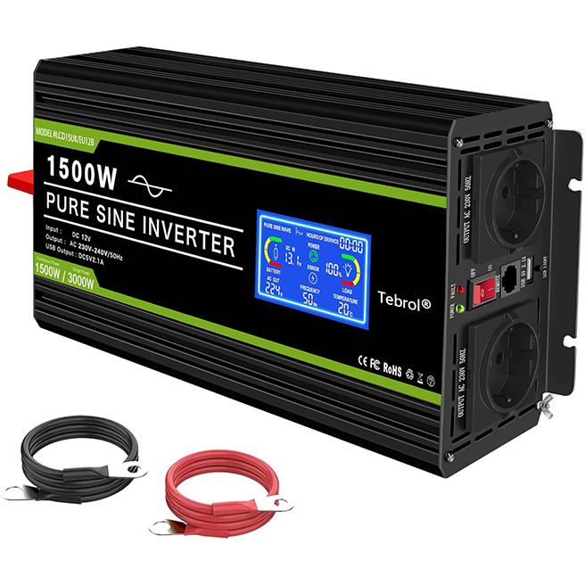 1500W 3000W Convertisseur Pur Sinus 12V FRA