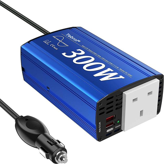 300 Watt Pure Sine Wave Power Invertert UK