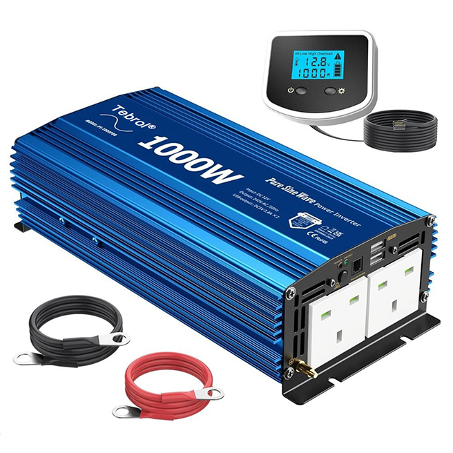 1000W Power Inverter Pure Sine Wave UK